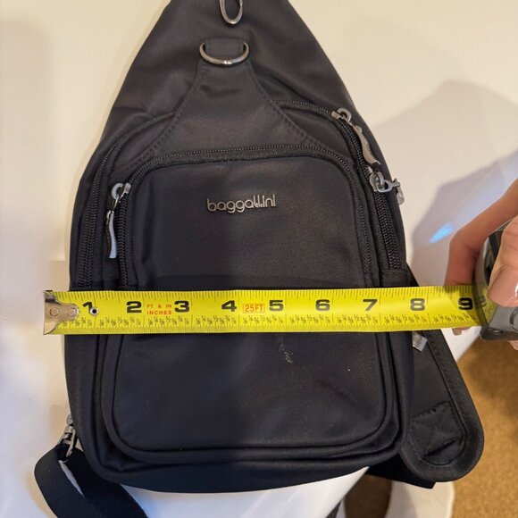 BLACK BAGGALLINI CROSSBODY SLING BAG - Picture 7 of 7